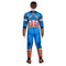 KROEGER Costumes Marvel Captain America Qualux Costume for Adults, Jumpsuit and Mask