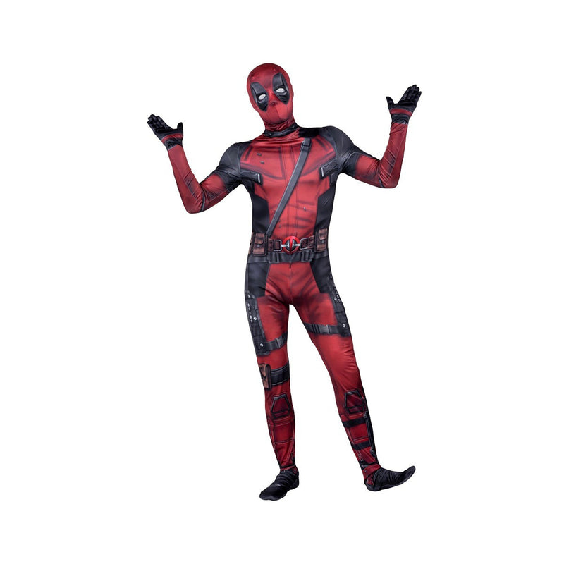 Marvel Deadpool Spandex Costume for Adults, Suit and Mask | Party Expert