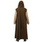 KROEGER Costumes Star Wars Obi-Wan Qualux Costume for Adults, Brown Hooded Robe