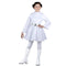 KROEGER Costumes Star Wars Princess Leia Qualux Costume for Kids, White Dress