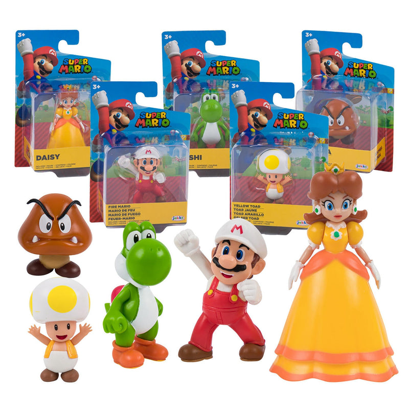 Nintendo Super Mario Bros Figure, 2.5 Inches | Party Expert