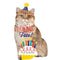 LE GROUPE BLC INTL INC Balloons Cat "Bonne Fête" Supershape Foil Balloon, 25 Inches, 1 Count 026635458351