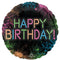 LE GROUPE BLC INTL INC Balloons Let's Glow Happy Birthday Foil Balloon, 18 Inches, 1 Count