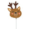 LE GROUPE BLC INTL INC Balloons North Pole Express Reindeer Air-Filled Foil Balloon, 1 Count