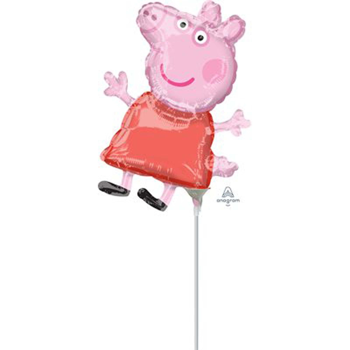 LE GROUPE BLC INTL INC Balloons Peppa Pig Air-Filled Balloon, 14 Inches, 1 Count