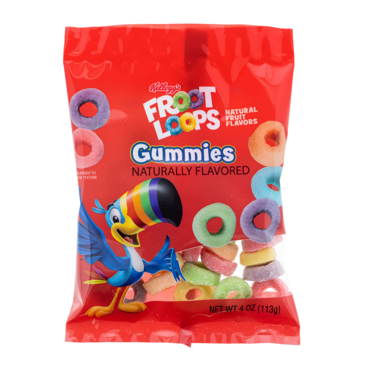 LEESE ENTERPRISES Candy Froot Loops Gummies, 113 g,  1 Count 768395550585