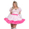 LEG AVENUE/SKU DISTRIBUTORS INC Costumes Peachy Pink Princess Costume for Plus Size Adults, Pink Dress