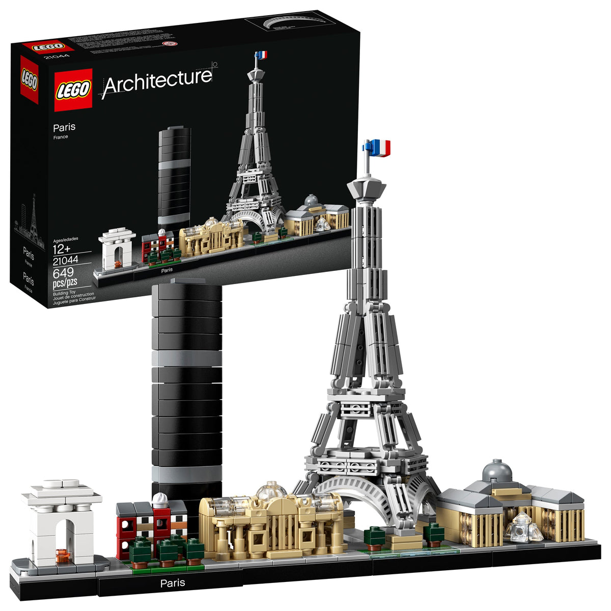 LEGO Toys & Games LEGO Architecture Paris, 21044, Ages 12+, 649 Pieces 673419302470