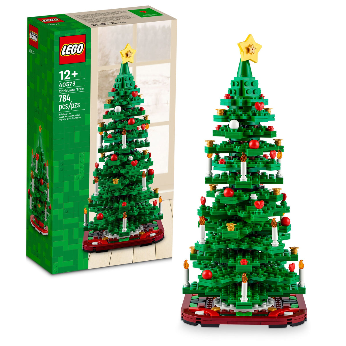 LEGO Toys & Games LEGO Christmas Tree, 40573, Ages 12+, 784 Pieces 673419366151