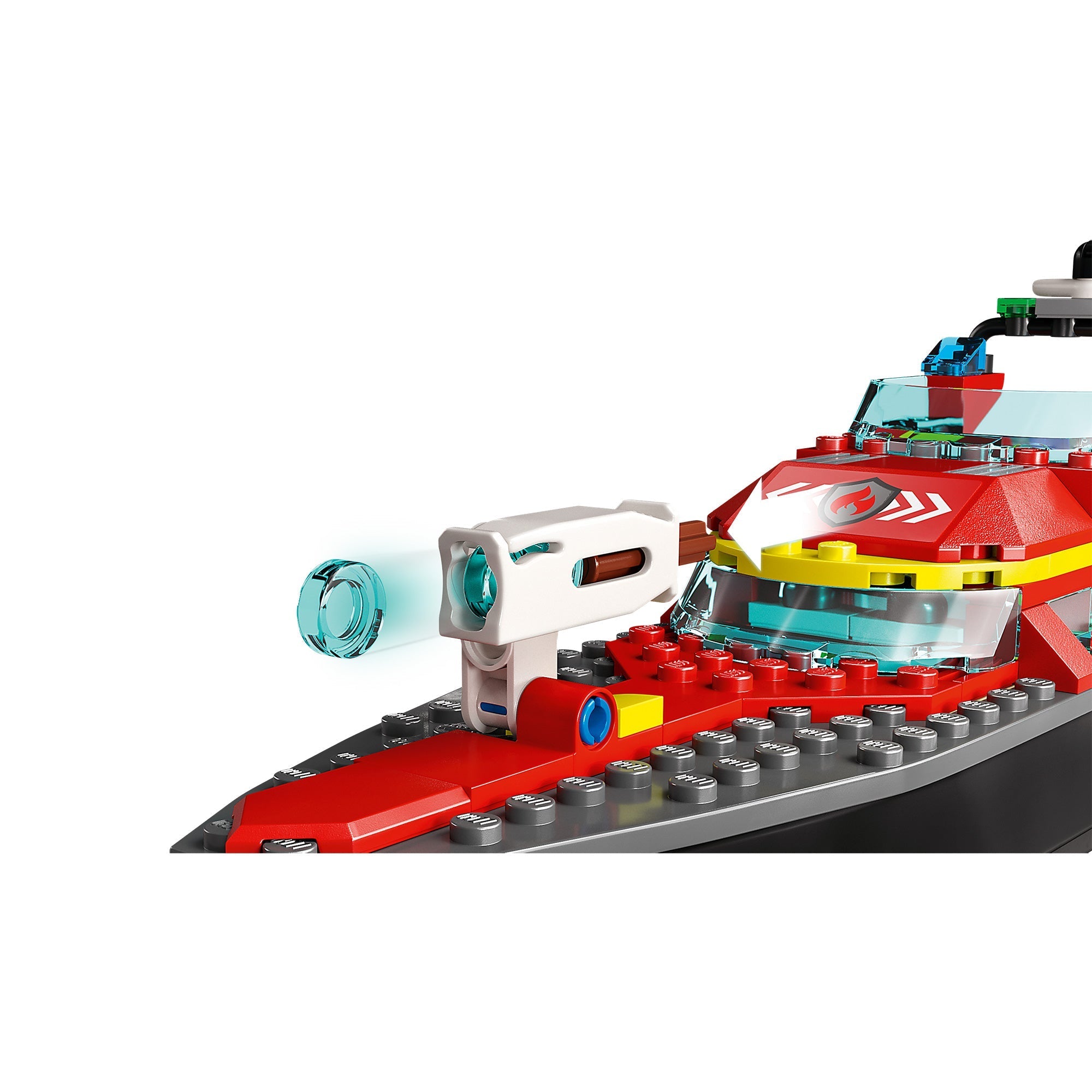LEGO City Fire Rescue Boat, 60373, Ages 5+, 144 Pieces | Party Expert