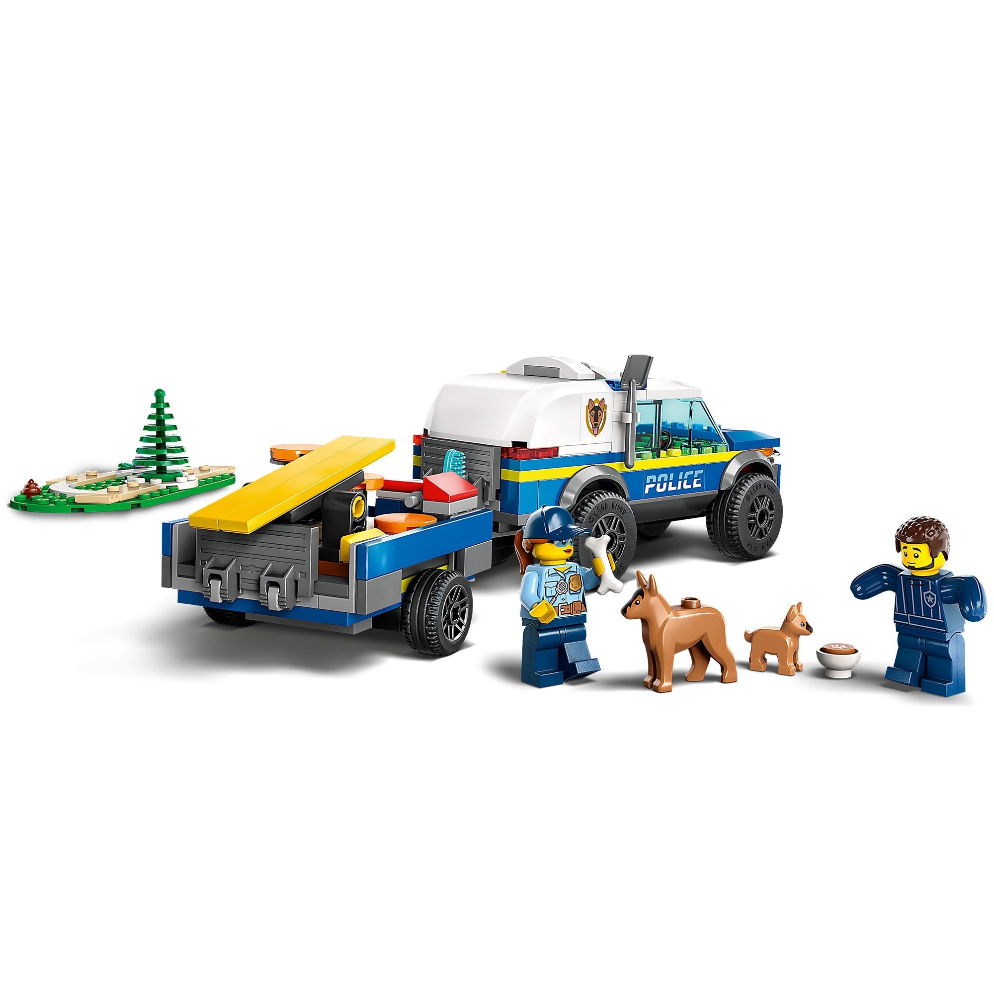 Lego police dog sale