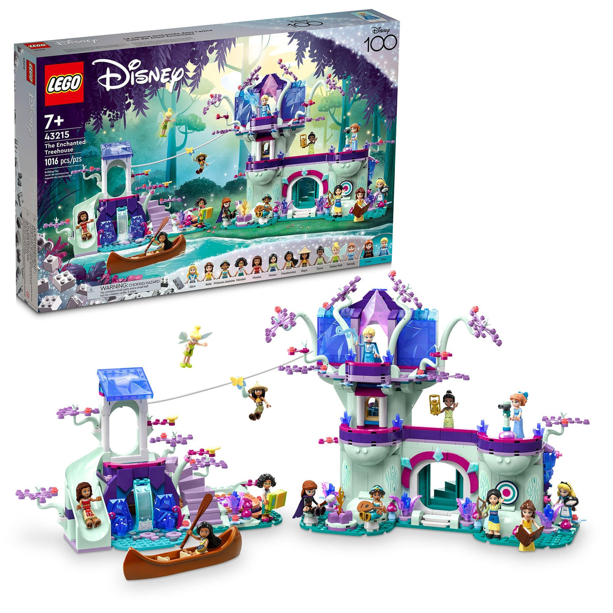 LEGO Toys & Games LEGO Disney The Enchanted Treehouse, 43215, Ages 7+, 1016 Pieces 673419378451