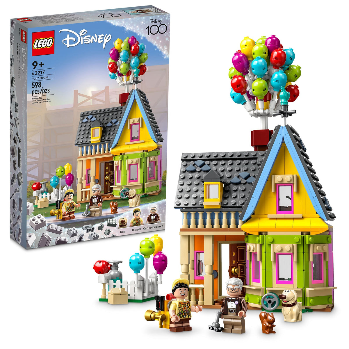 LEGO Toys & Games LEGO Disney ‘Up’ House, 43217, Ages 9+, 598 Pieces 673419378475