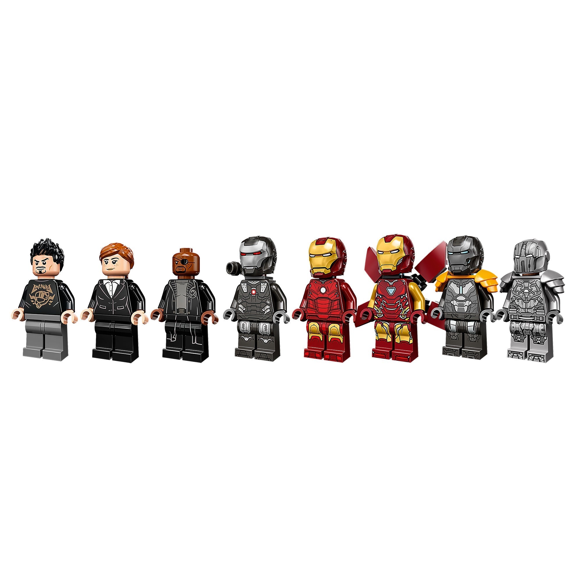 Lego avengers 2025 iron man armory