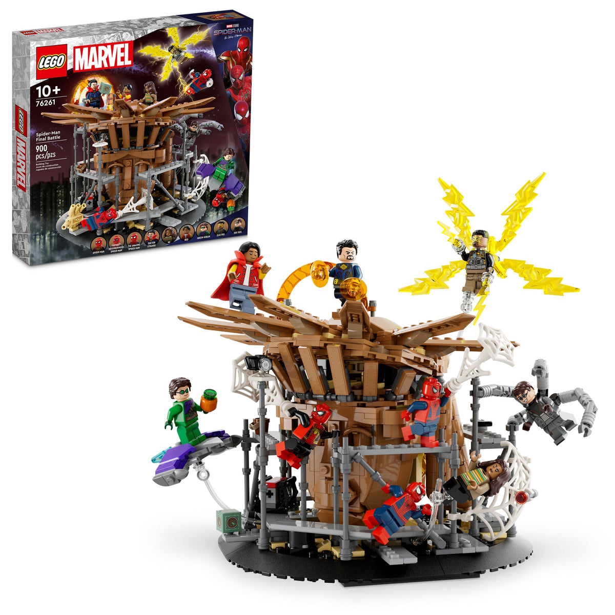 LEGO Toys & Games LEGO Marvel Spider-Man Final Battle, 76261, Ages 10+, 900 Pieces 673419376723