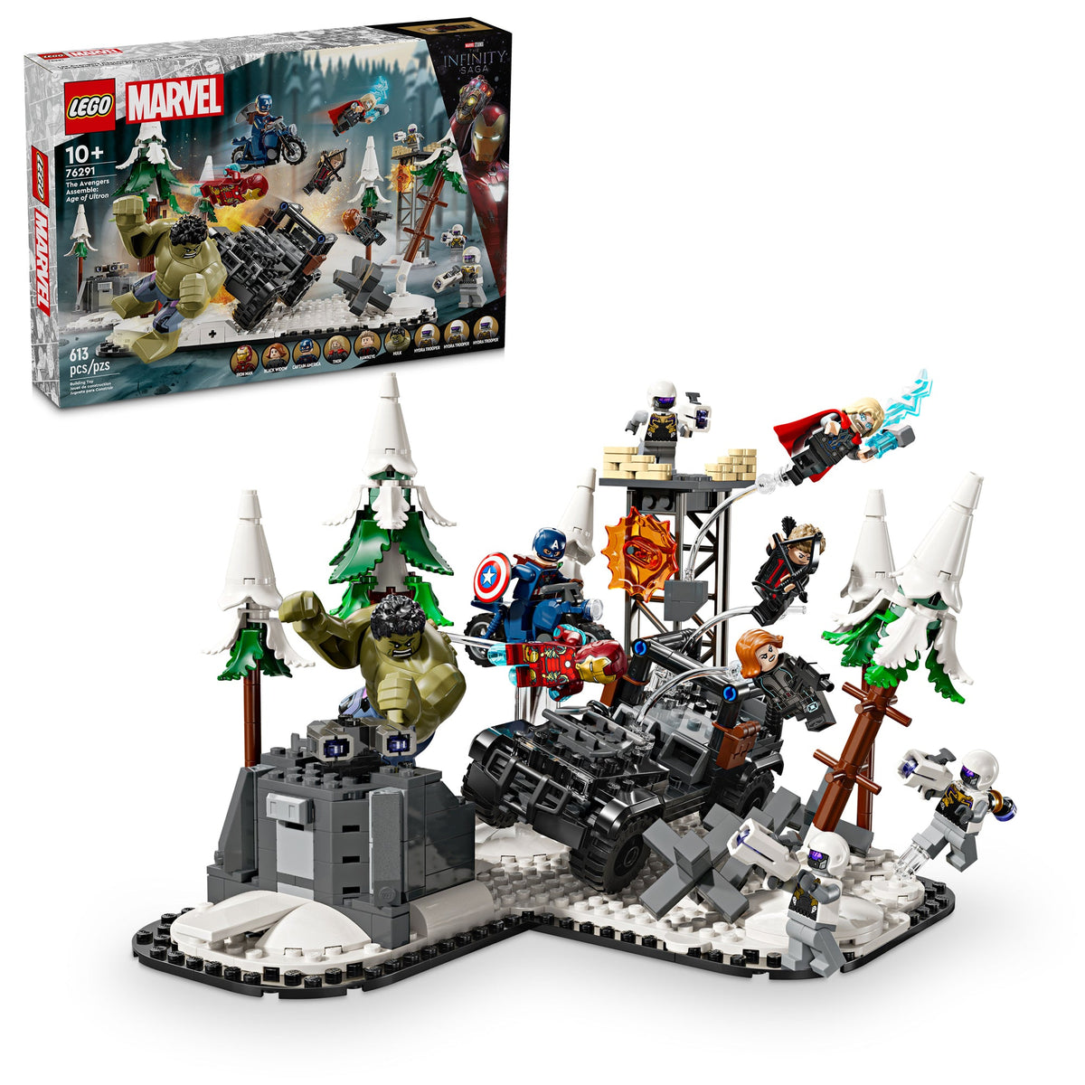 LEGO Toys & Games LEGO Marvel The Avengers Assemble: Age of Ultron, 76291, Ages 10+, 613 Pieces 673419390989