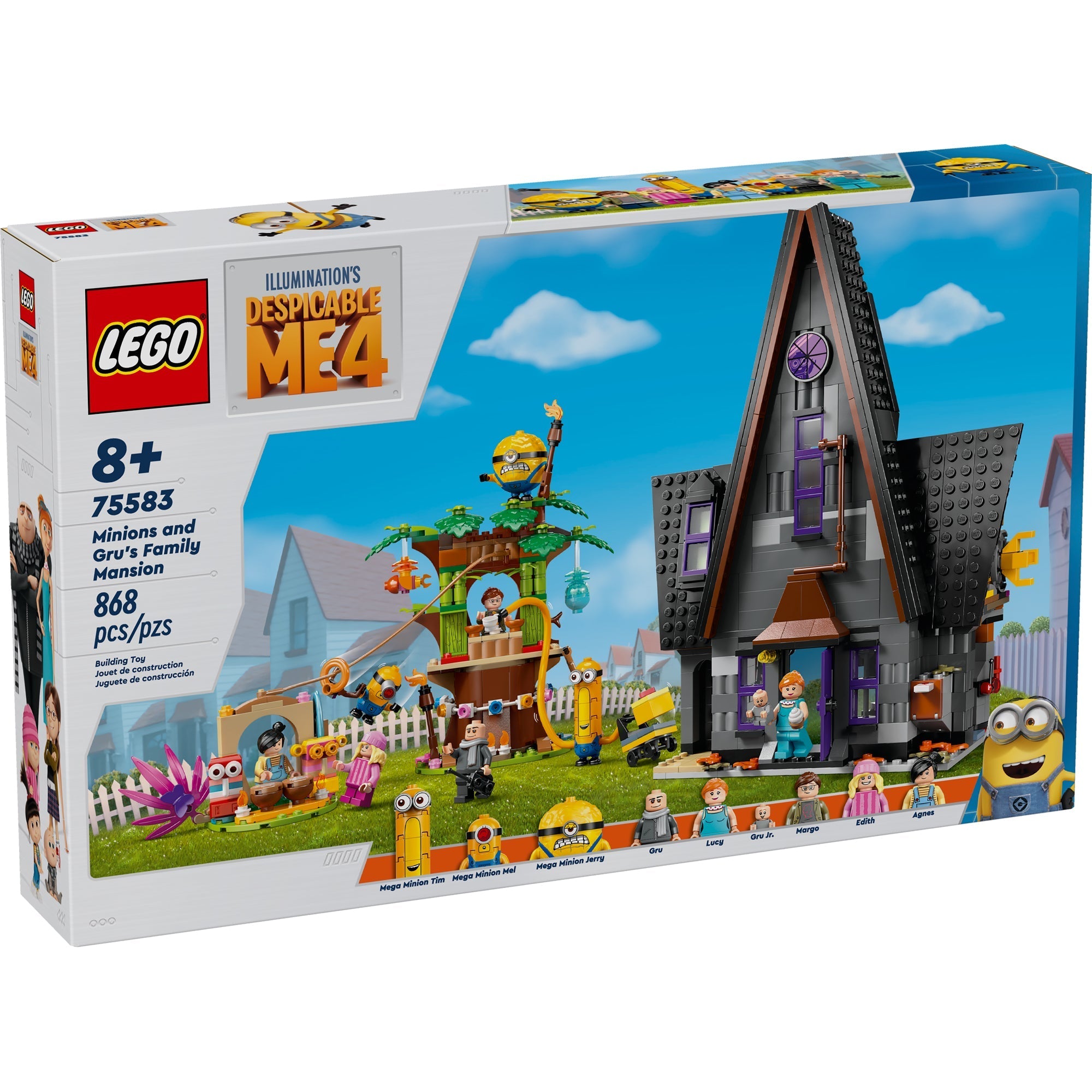 LEGO Minions and Gru s Family Mansion 75583 Party Expert