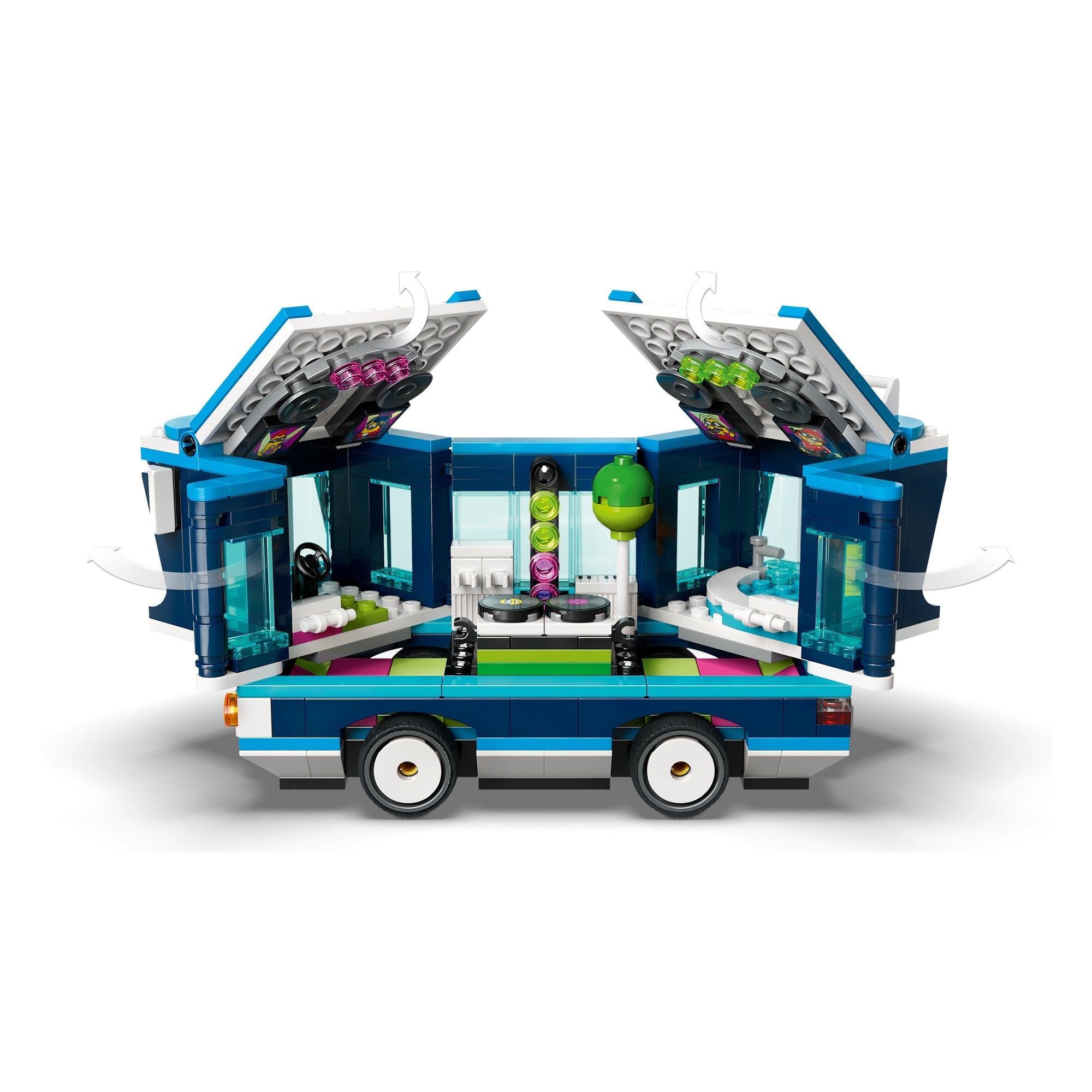 Lego friends party bus online