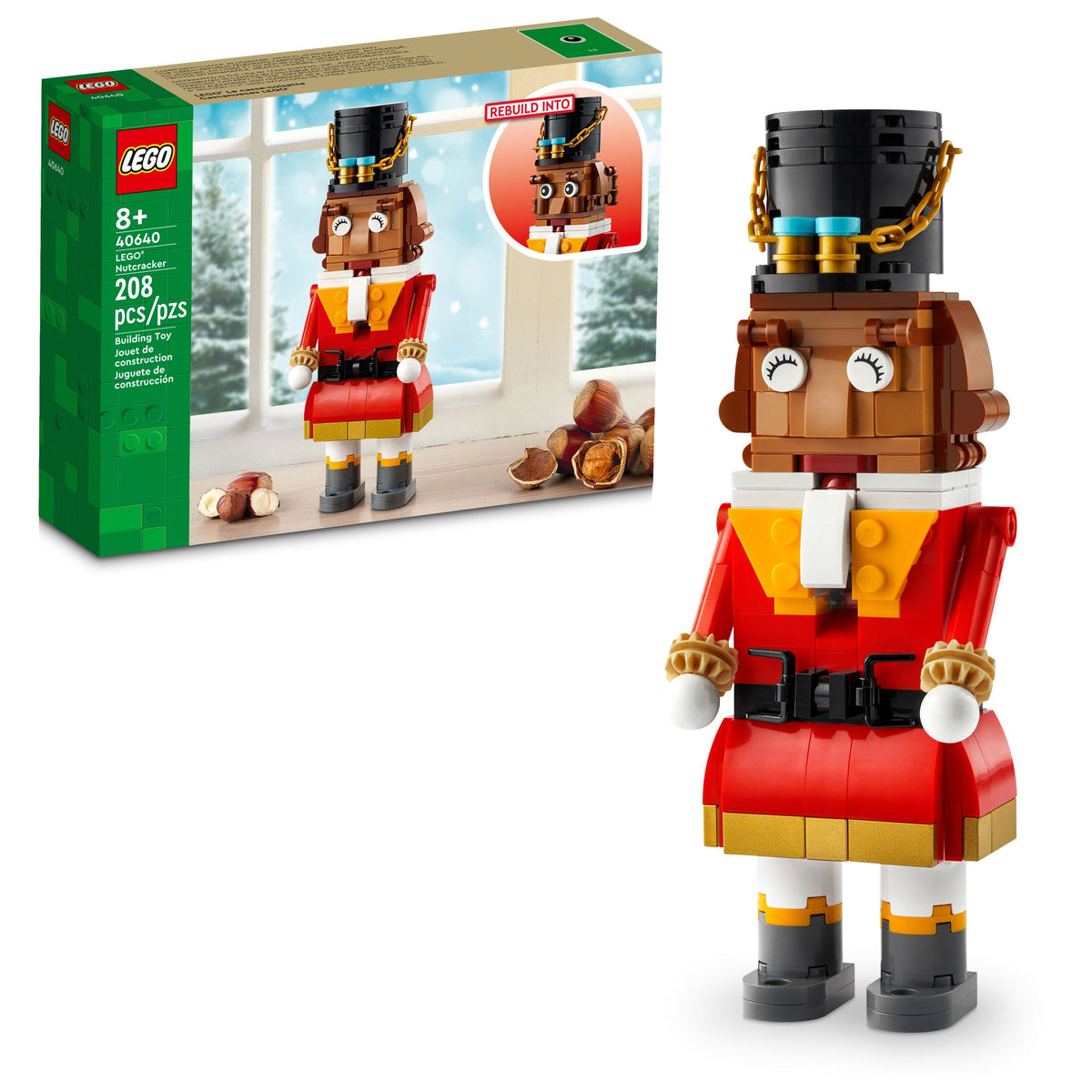 LEGO Toys & Games LEGO Nutcracker, 40640, Ages 8+, 208 Pieces 673419381963