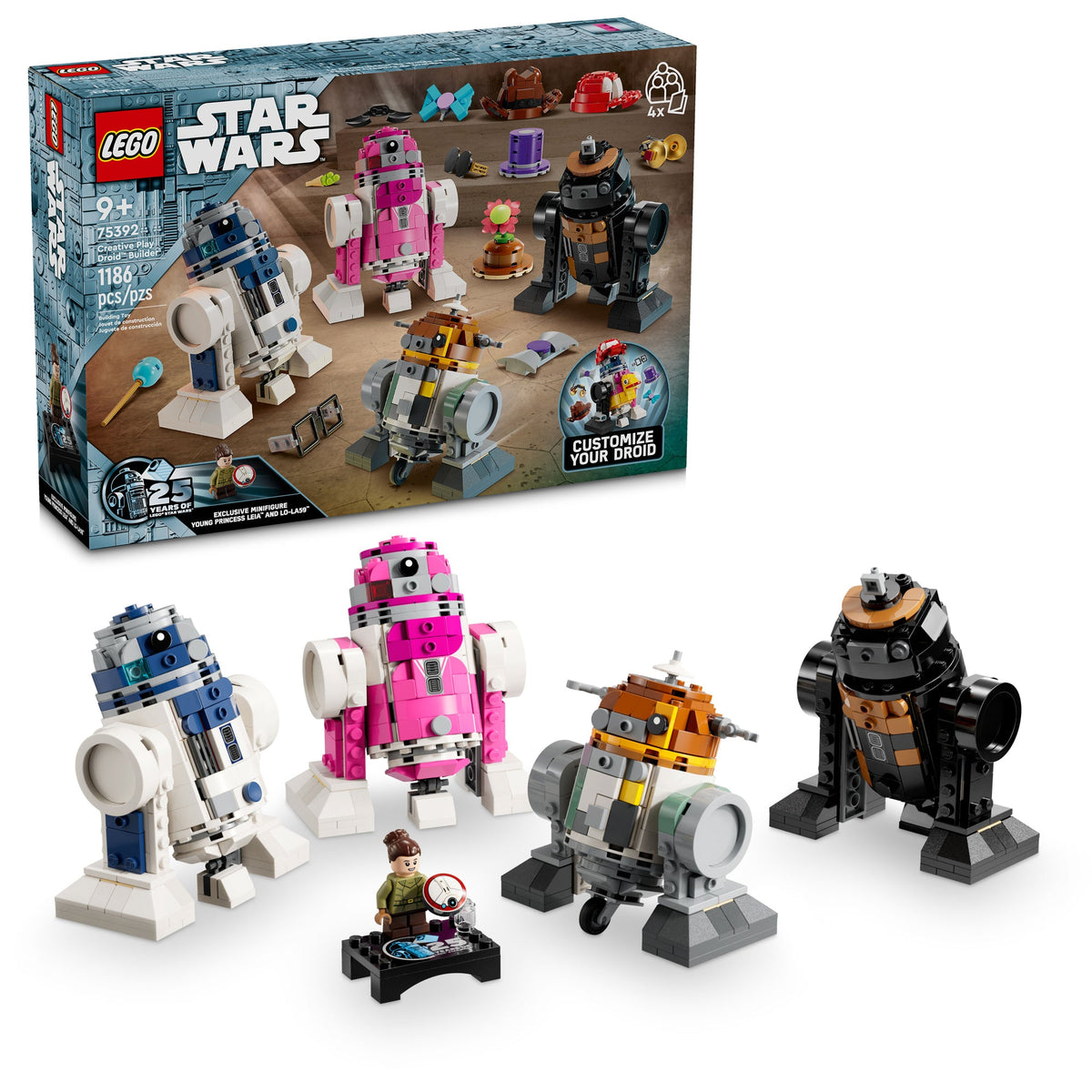 LEGO Toys & Games LEGO Star Wars Creative Play Droid Builder, 75392, Ages 9+, 1186 Pieces 673419393690