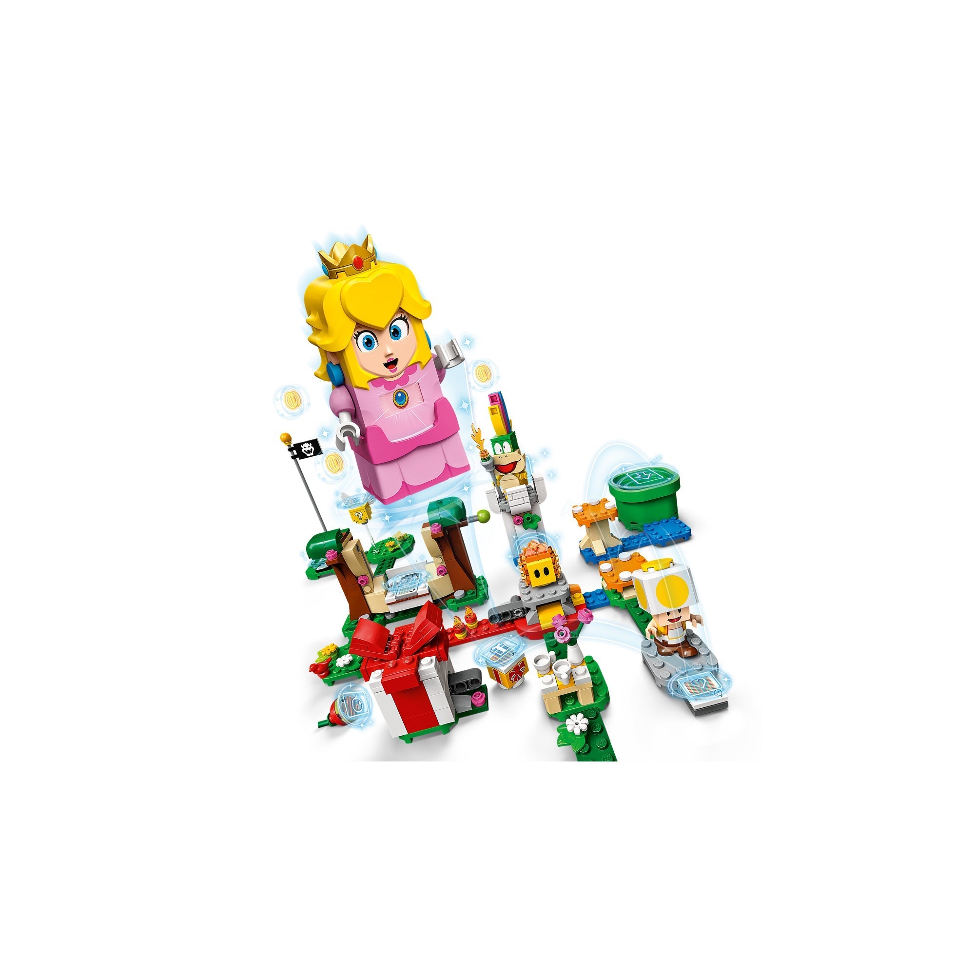 Princess peach lego set sale