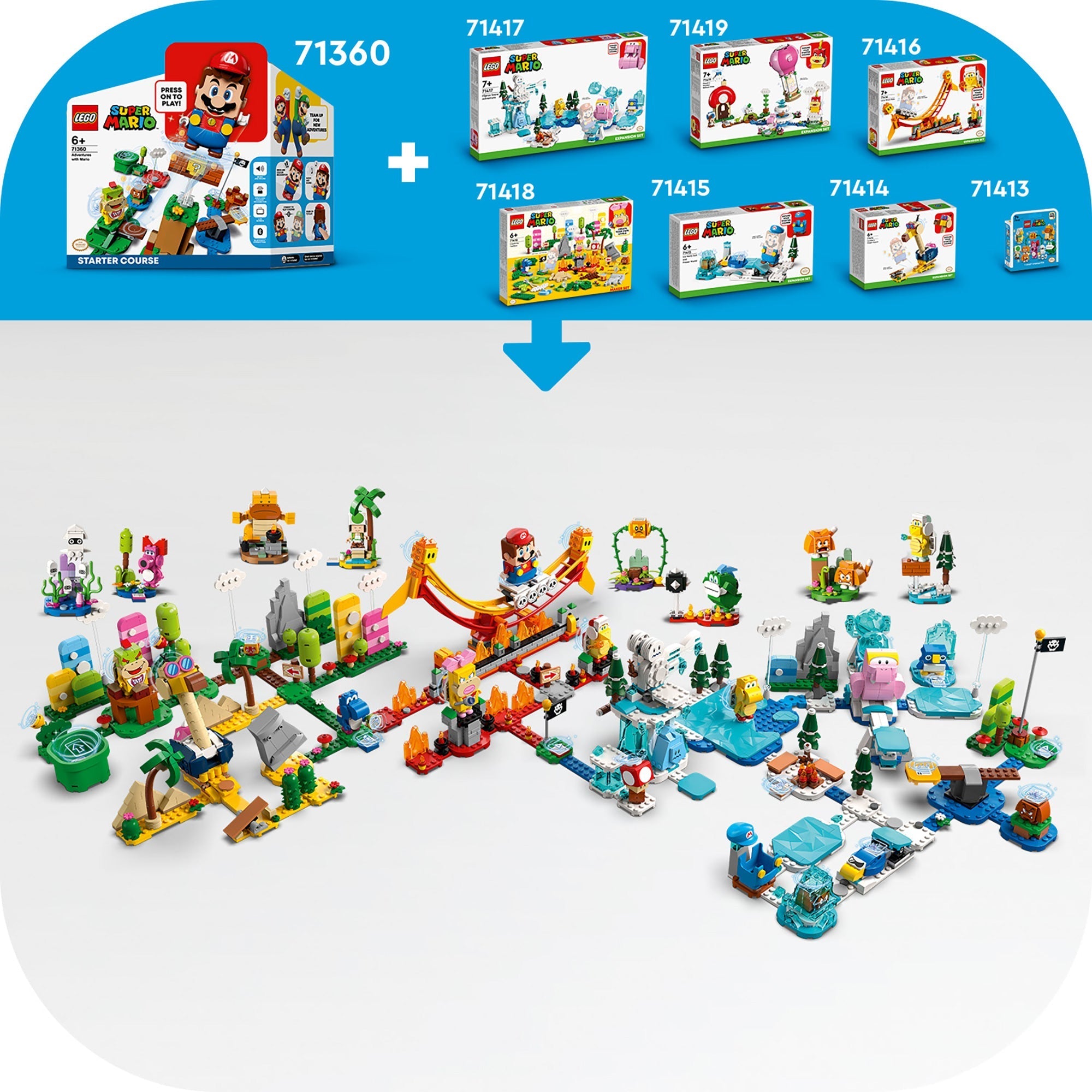Character Packs – Series 6 71413, LEGO® Super Mario™
