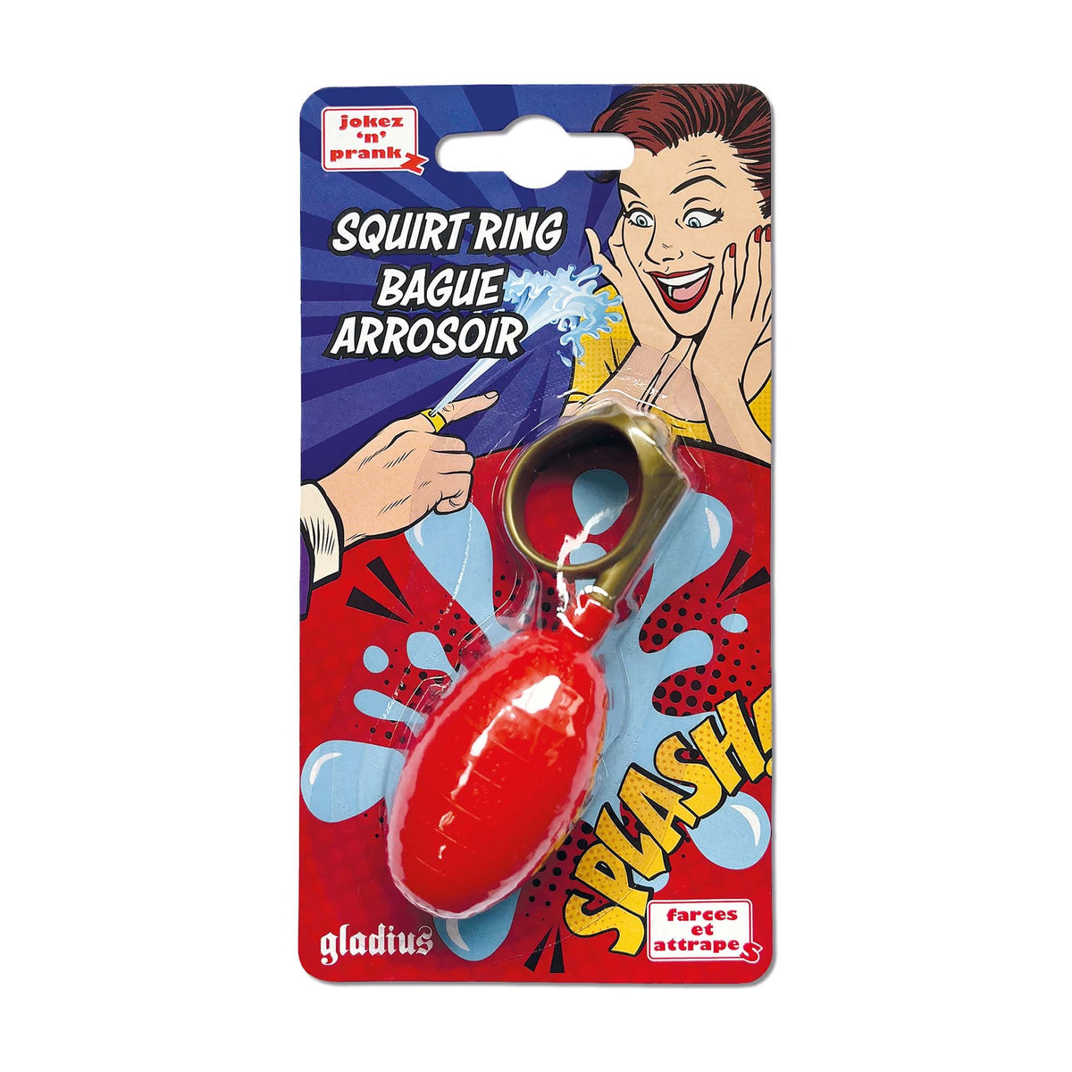 LES ÉDITIONS GLADIUS INT.INC. Novelties Squirt Ring, 1 Count