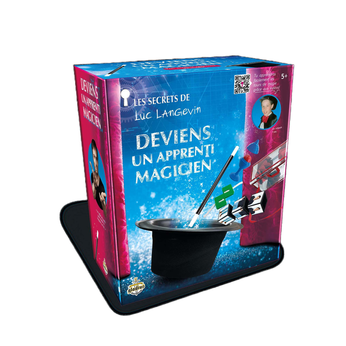 LES ÉDITIONS GLADIUS INT.INC. Toys & Games Luc Langevin Become a Magician Kit, 1 Count 620373049255