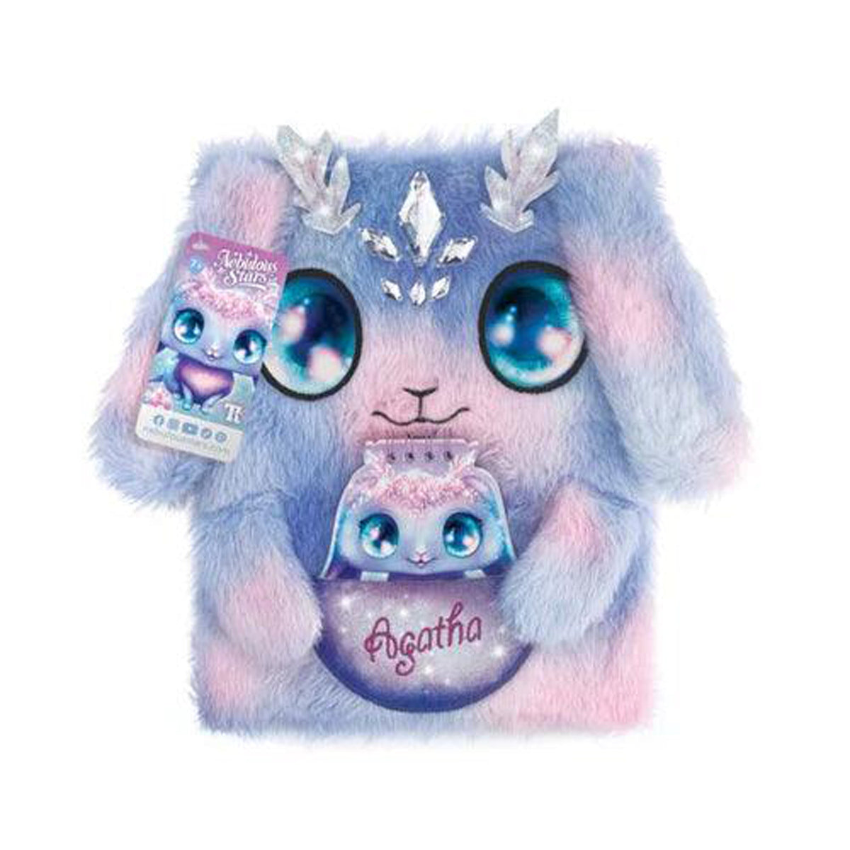 LES ÉDITIONS GLADIUS INT.INC. Toys & Games Nebulous Stars Agatha Giant Plush Journal, 1 Count 694704125215