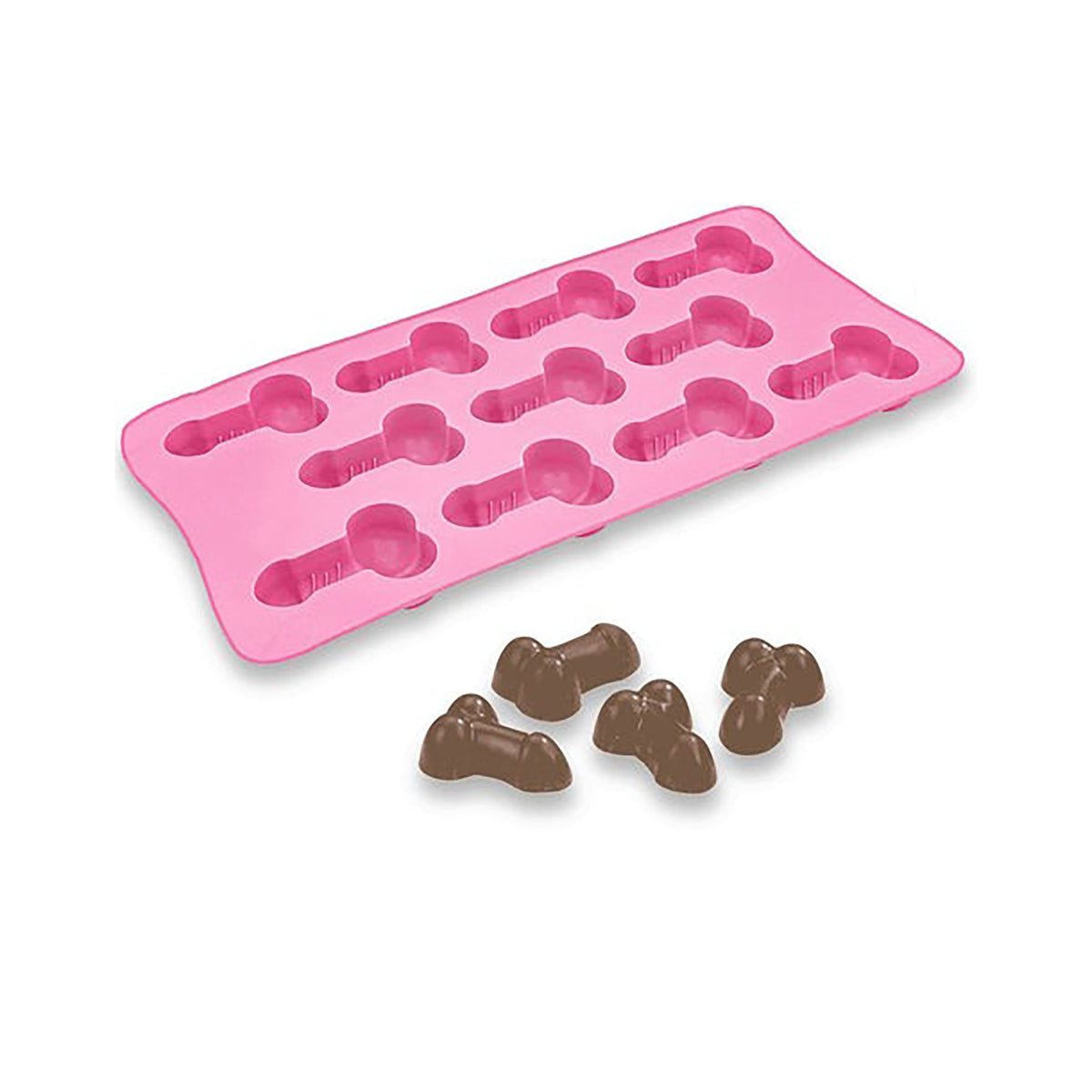 Little Genie Productions Bachelorette Bachelotette Party Super Fun Penis Silicone Mold, 1 Count