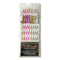 Little Genie Productions Bachelorette Glitterati Long Cocktail Party Straws, 8 Count 817717010310