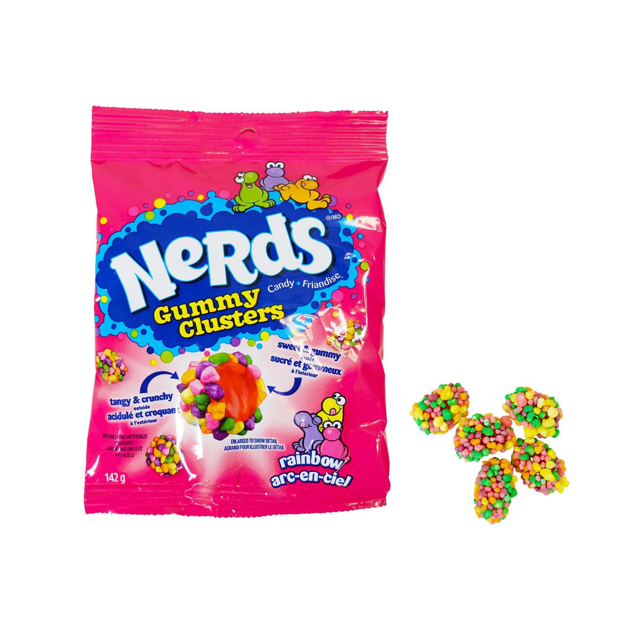 Nerds Gummy Clusters Candy, 142g, 1 Count | Party Expert