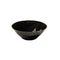 MADISON IMPORTS Disposable-Plasticware Premium Quality Round Black Bowl with Gold Rim, 6 oz, 10 Count 775310997110