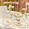 Meri Meri Everyday Entertaining Elegant Flowers Large Lunch Napkins, 16 Count