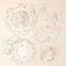 Meri Meri Everyday Entertaining Elegant Flowers Party Paper Cups, 9 Oz, 8 Count 636997286167