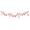 Meri Meri Everyday Entertaining Floral Garland, Ladurée, 54 Inches, 1 Count 636997276748