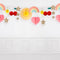 Meri Meri Everyday Entertaining Fun Icons Paper Garland, 132 Inches, 1 Count 636997281438