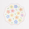 Meri Meri Everyday Entertaining Happy Flowers Large Lunch Paper Plates, 8.5 Inches, 8 Count 636997285665