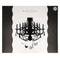 MERI MERI Halloween Making Magic Black Paper Chandelier, 1 Count 636997282671