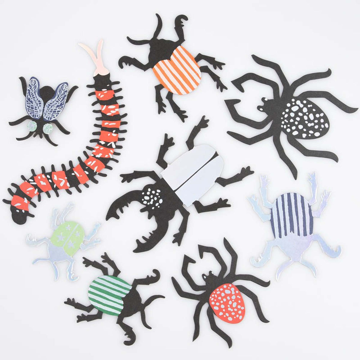 MERI MERI Halloween Making Magic Bug Table Scatter, 45 Count 636997283838