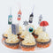 MERI MERI Halloween Making Magic Cupcake Kit, 24 Count 636997283685