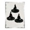 MERI MERI Halloween Witch Hats Honeycomb Shaped Hanging Decorations, 3 Count 636997292786