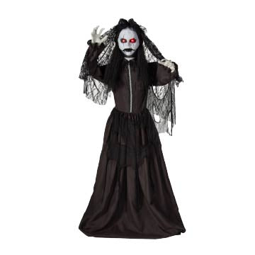 MORRIS COSTUMES Halloween Standing Jaw Pop Bride, 66 Inches, 1 Count 197640414554