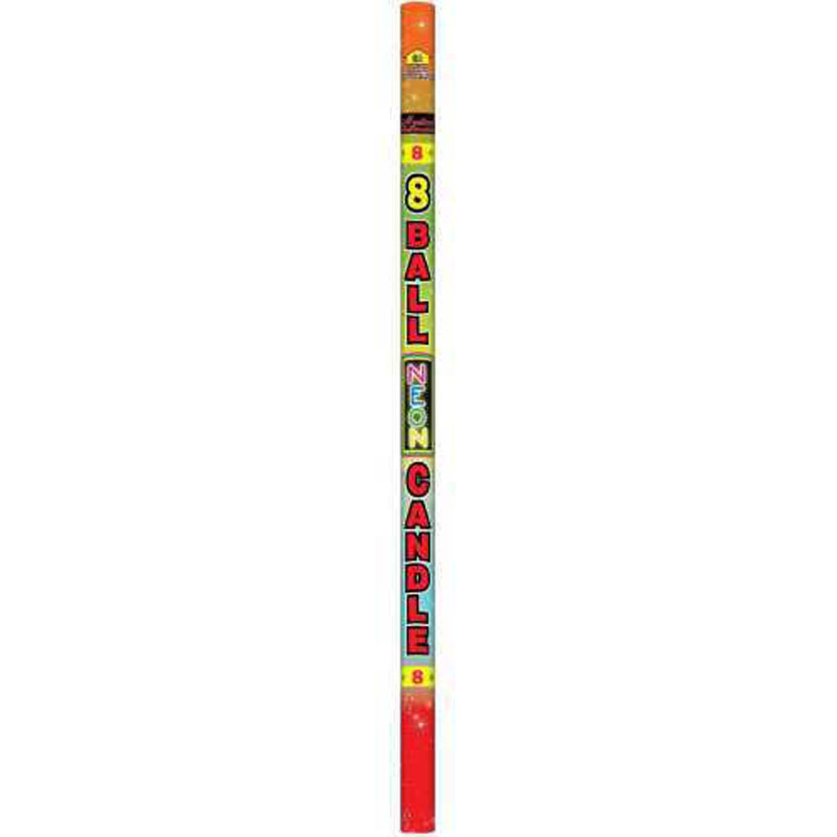 MYSTICAL DISTRIBUTING CO. LTD. Fireworks 8 Ball Roman Candle Firework, 1 Count 777319990352