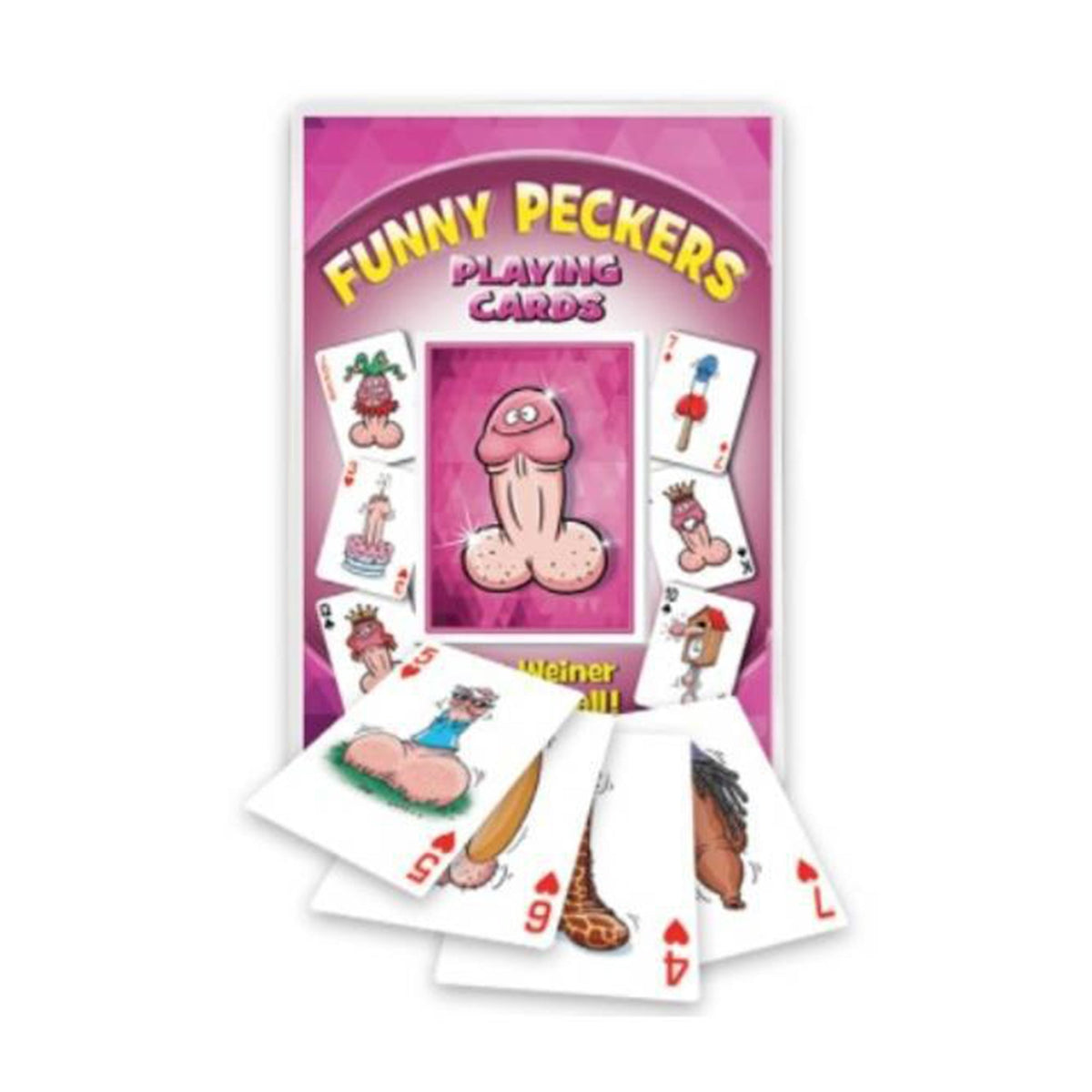 OZZE Bachelorette Pecker playing card set 623849700131