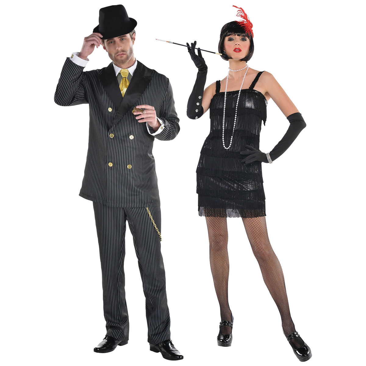 Party Expert 1920's Charleston Couple Costumes