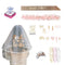 PARTY EXPERT Bachelorette Bachelorette Party Wearables Kit, English 732661371