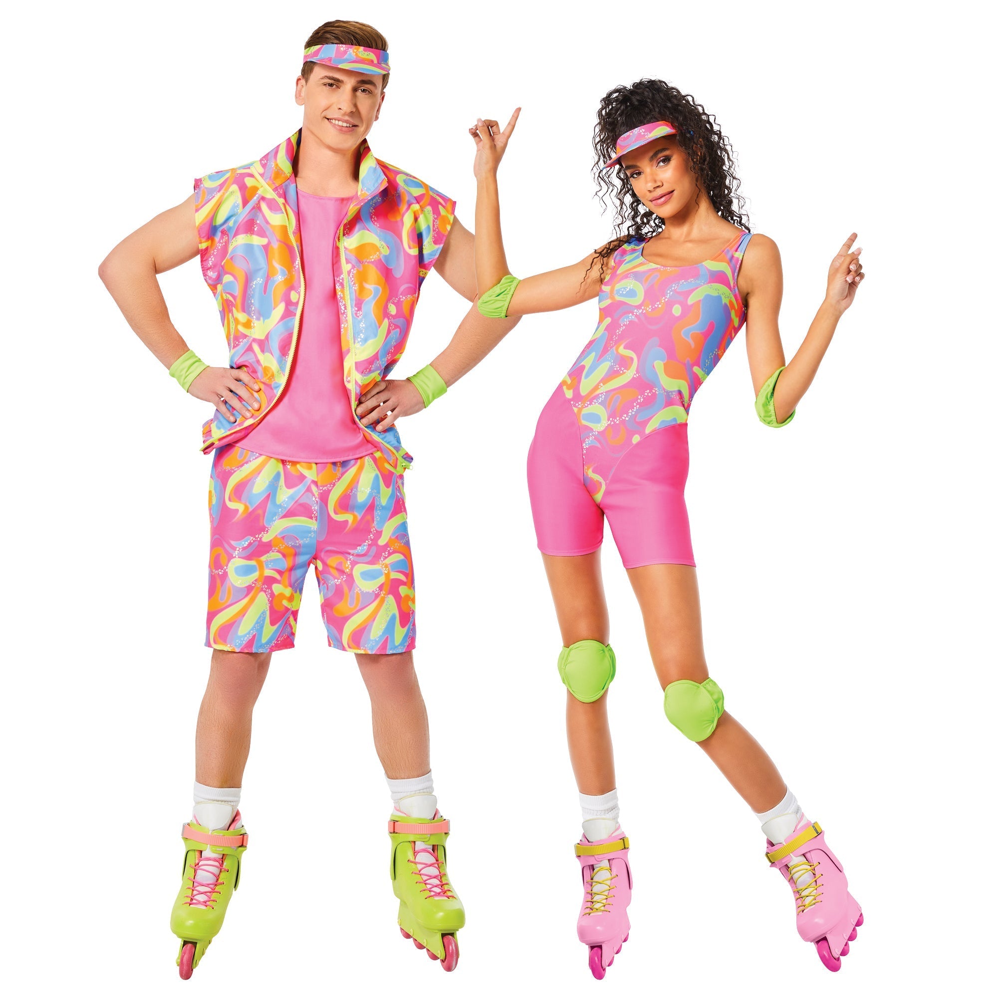 Barbie Roller Couple Costumes – Party Expert