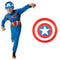 PARTY EXPERT Captain America Costume Kit for Kids