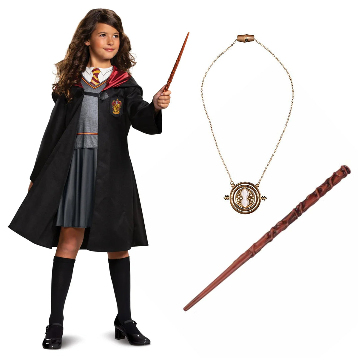 PARTY EXPERT Hermione Granger Costume Kit for Kids